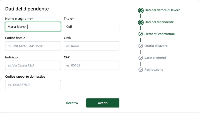 Configurazione iniziale