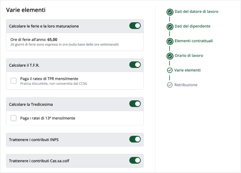 Configurazione iniziale